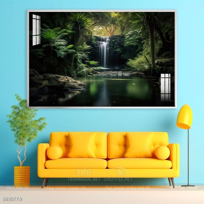 Tranh phong thủy nghệ thuật decor