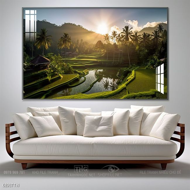 Tranh phong thủy nghệ thuật decor