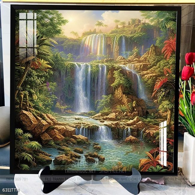 Mẫu tranh phong thủy đẹp và ý nghĩa