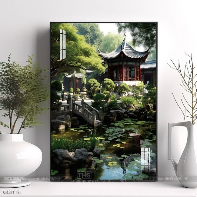 Tranh phong thủy nghệ thuật decor