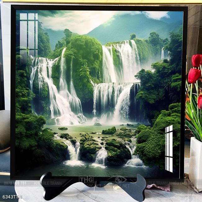 Tranh phong thủy sơn thủy hữu tình