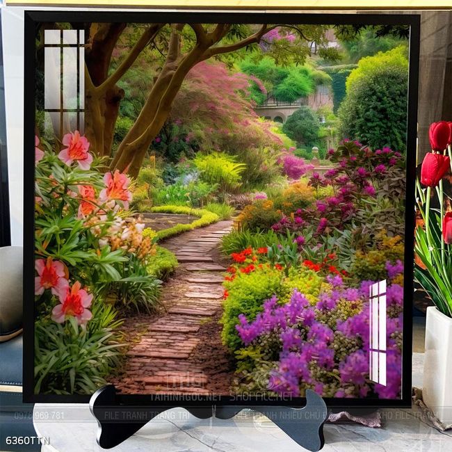 Tranh phong thủy nghệ thuật decor