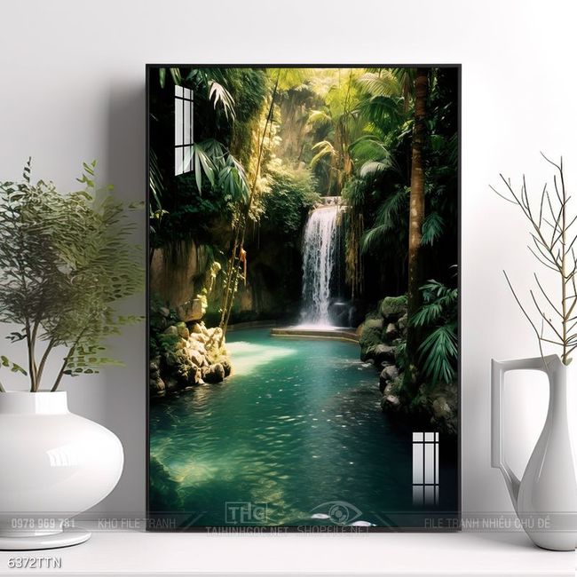 Tranh phong thủy treo trang trí phòng khách