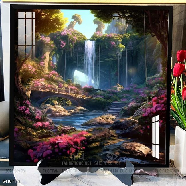 Tranh phong thủy nghệ thuật decor