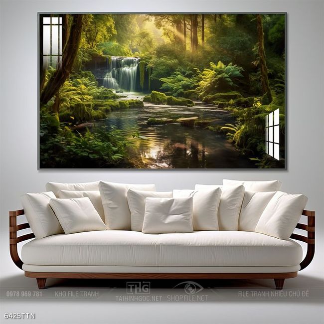 Tranh phong thủy nghệ thuật decor
