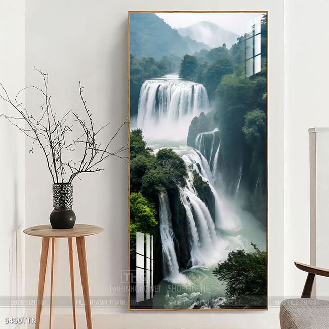 Tranh phong thủy sơn thủy hữu tình