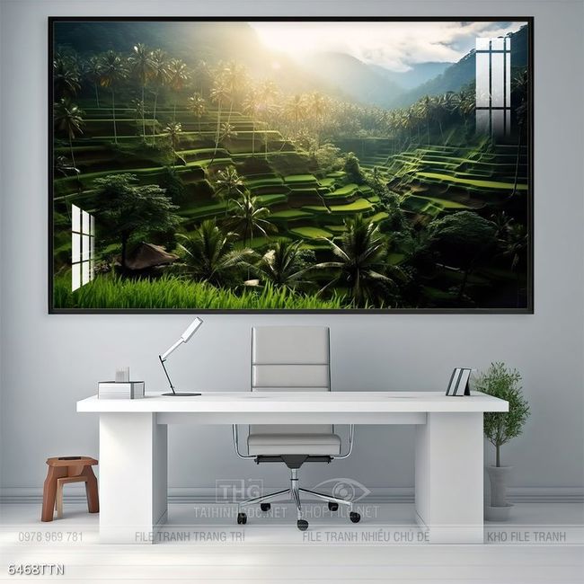 Tranh phong thủy nghệ thuật decor