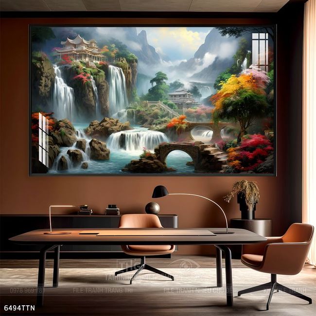 Tranh phong thủy nghệ thuật decor