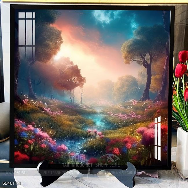 Tranh phong thủy nghệ thuật decor