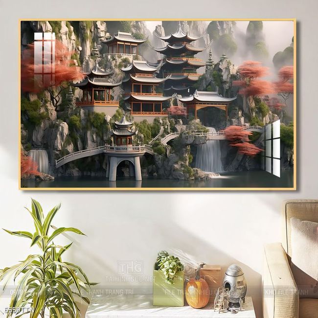 Tranh phong thủy nghệ thuật decor