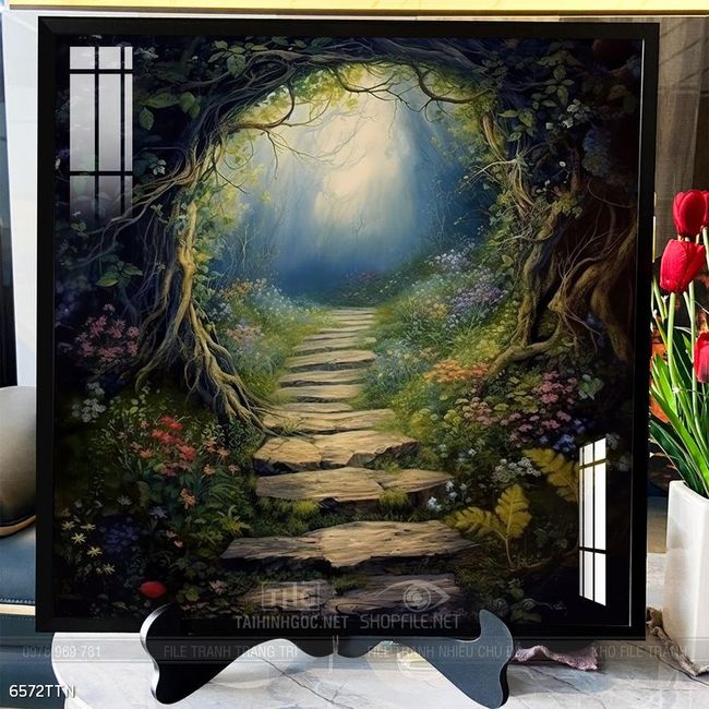 Tranh phong thủy nghệ thuật decor