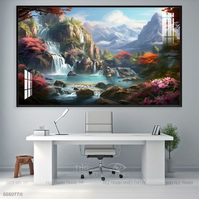 Tranh phong thủy nghệ thuật decor
