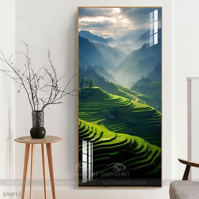 Tranh phong thủy nghệ thuật đẹp nhất