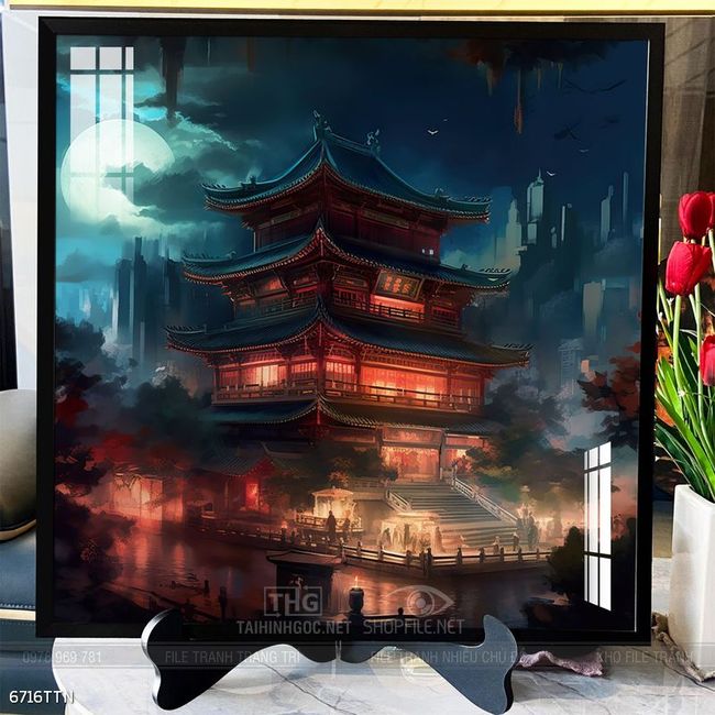 Tranh phong thủy nghệ thuật decor