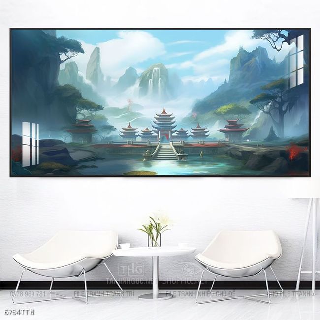 Mẫu tranh phong thủy đẹp và ý nghĩa