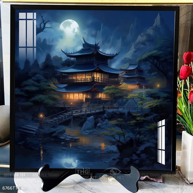 Tranh phong thủy nghệ thuật đẹp nhất