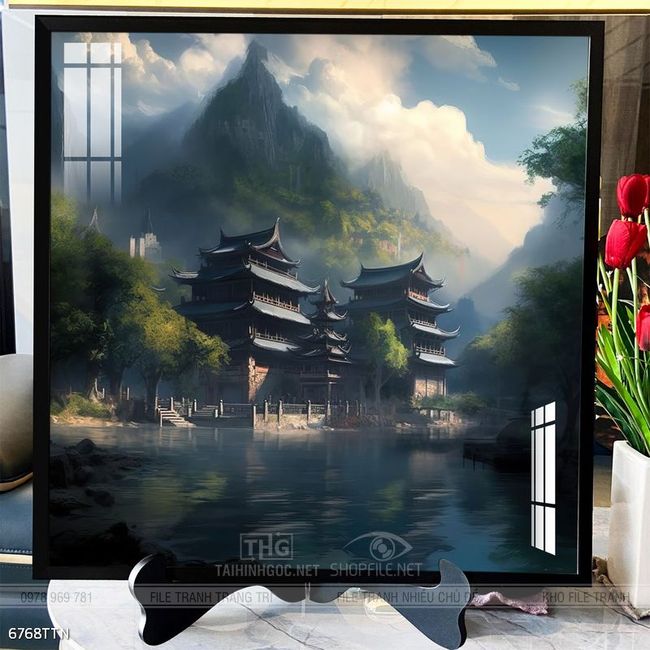 Tranh phong thủy nghệ thuật decor