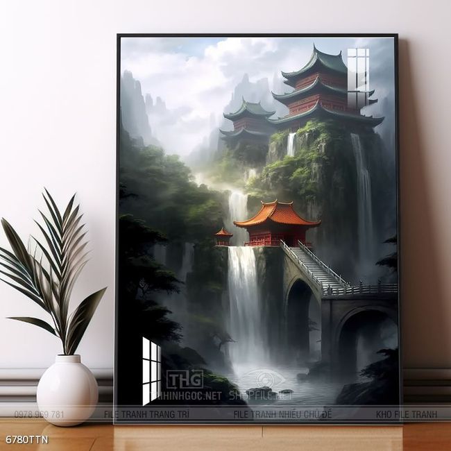 Mẫu tranh phong thủy đẹp và ý nghĩa