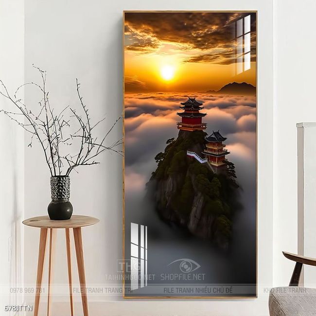 Tranh phong thủy nghệ thuật decor