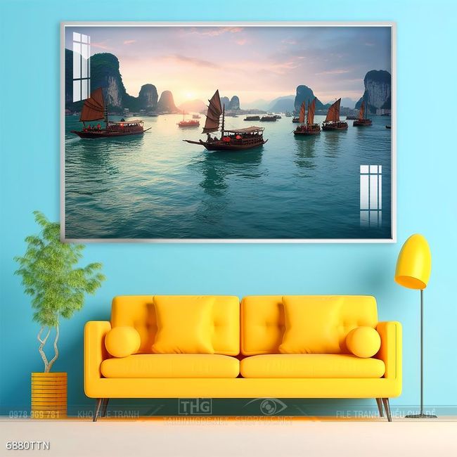 Mẫu tranh phong thủy đẹp và ý nghĩa