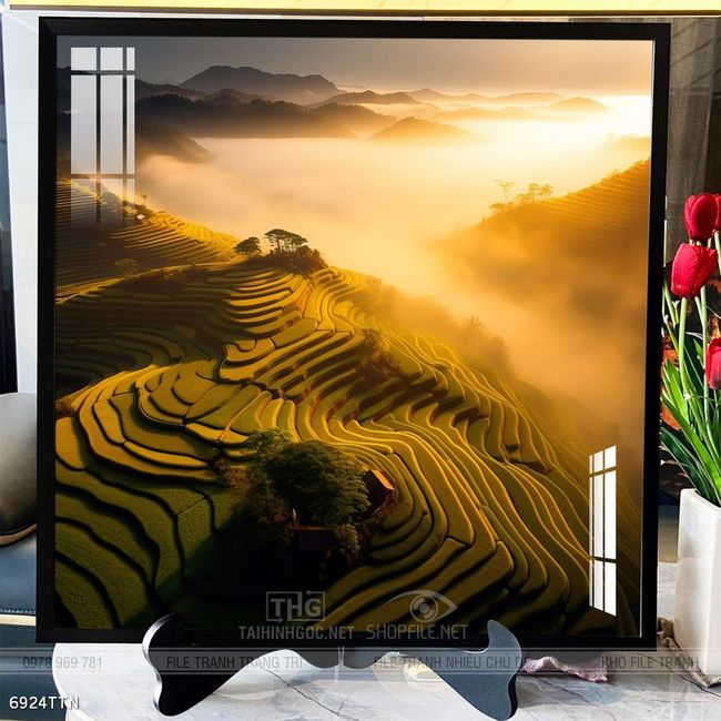 Tranh phong thủy nghệ thuật decor
