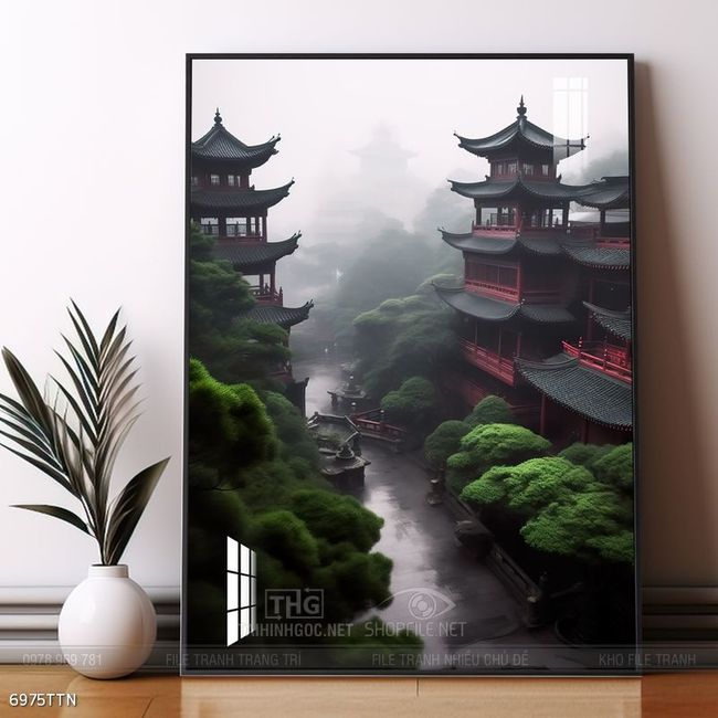 Mẫu tranh phong thủy đẹp và ý nghĩa