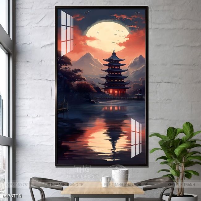 Tranh phong thủy nghệ thuật decor