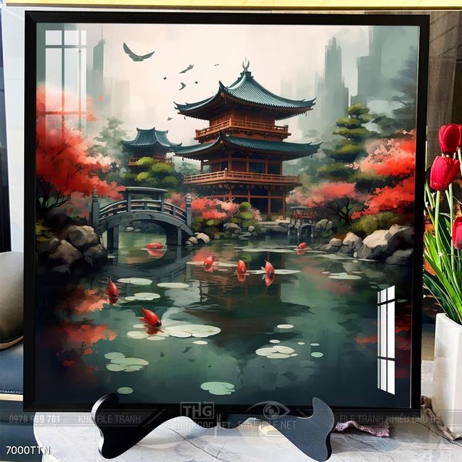 Tranh phong thủy nghệ thuật đẹp nhất