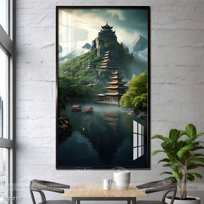 Mẫu tranh phong thủy đẹp và ý nghĩa