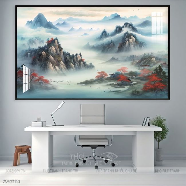 Tranh phong thủy nghệ thuật đẹp nhất