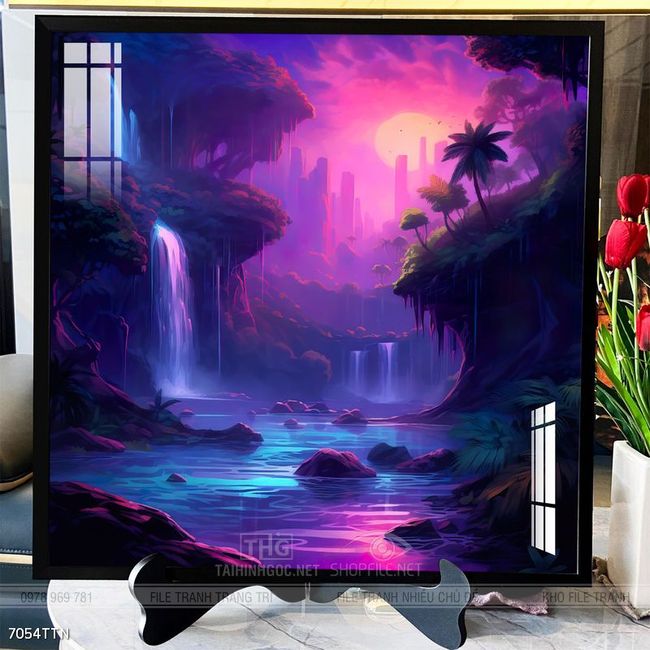 Tranh phong thủy nghệ thuật decor