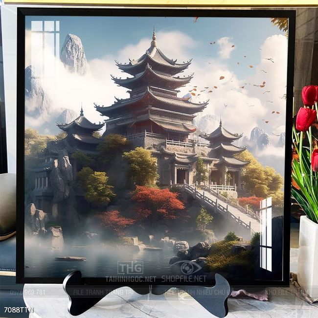 Mẫu tranh phong thủy đẹp và ý nghĩa
