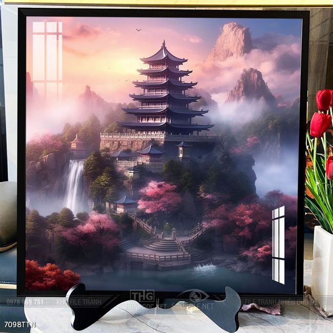 Tranh treo phòng khách theo phong thủy