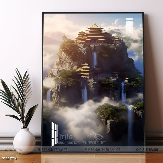 Tranh phong thủy nghệ thuật decor