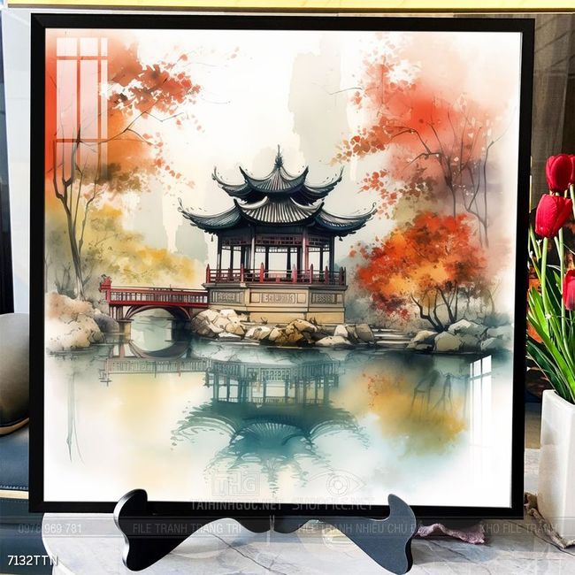 Tranh phong thủy nghệ thuật decor