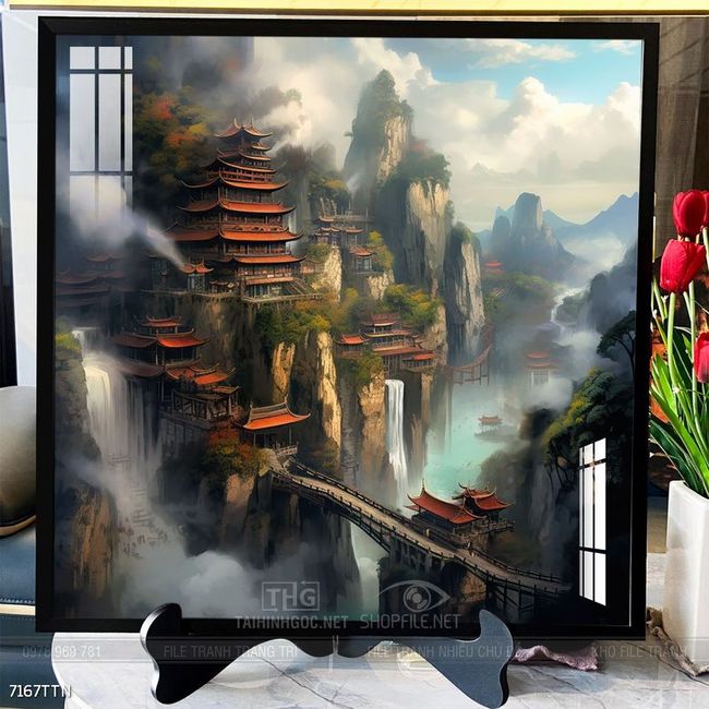 Tranh phong thủy nghệ thuật decor