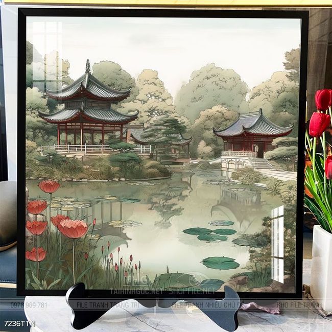 Tranh phong thủy nghệ thuật decor