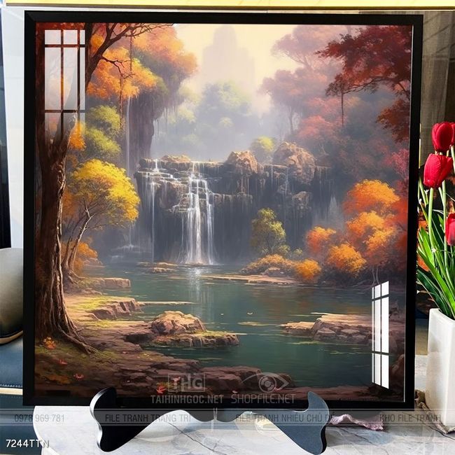 Mẫu tranh phong thủy đẹp và ý nghĩa