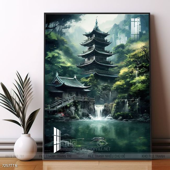 Mẫu tranh phong thủy đẹp và ý nghĩa