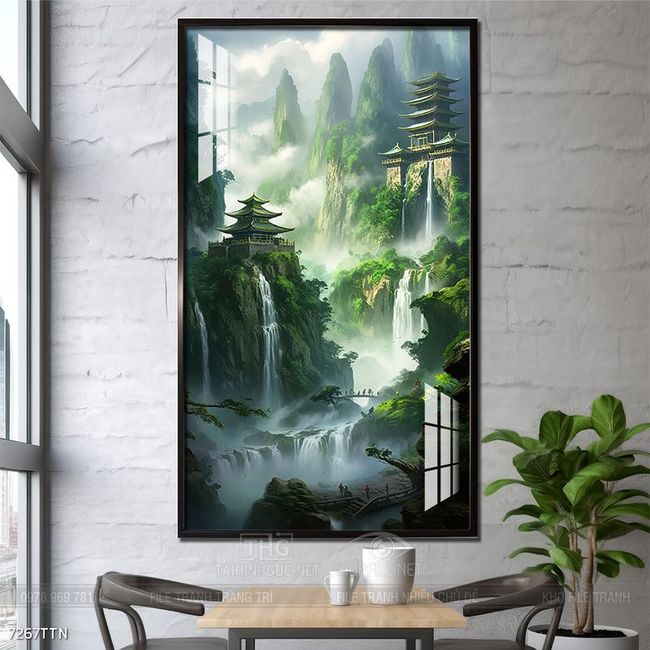Tranh treo phòng khách theo phong thủy