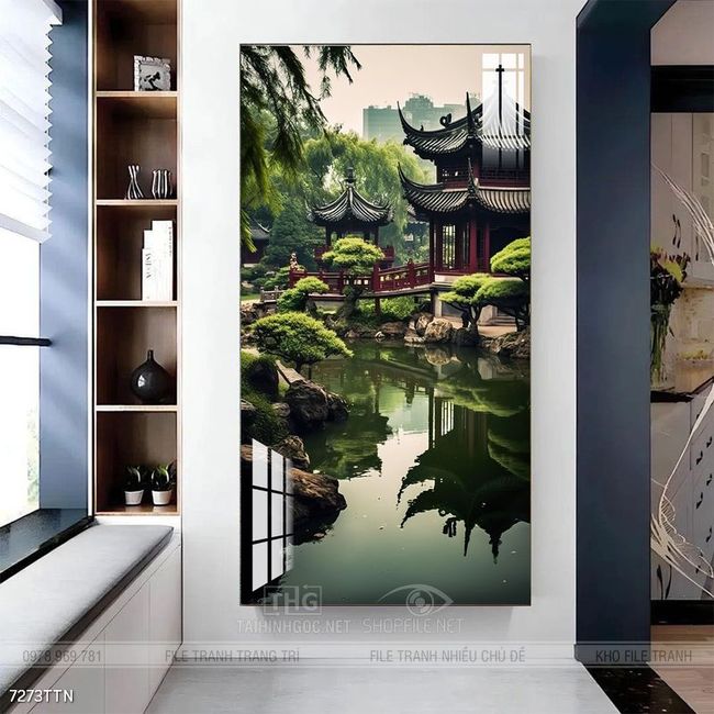 Tranh phong thủy nghệ thuật đẹp nhất