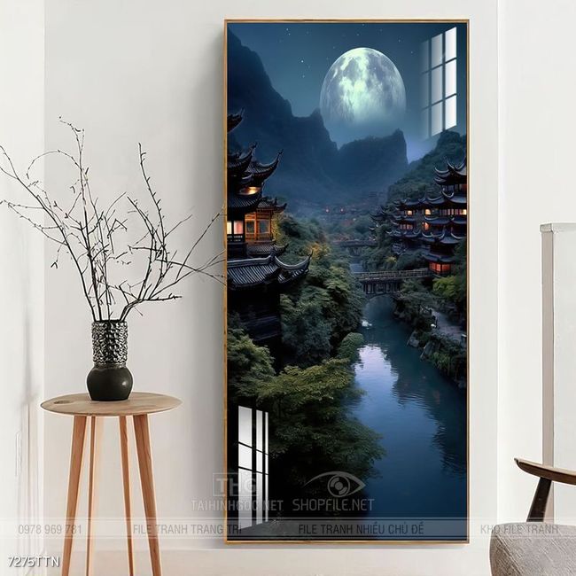 Tranh phong thủy nghệ thuật decor