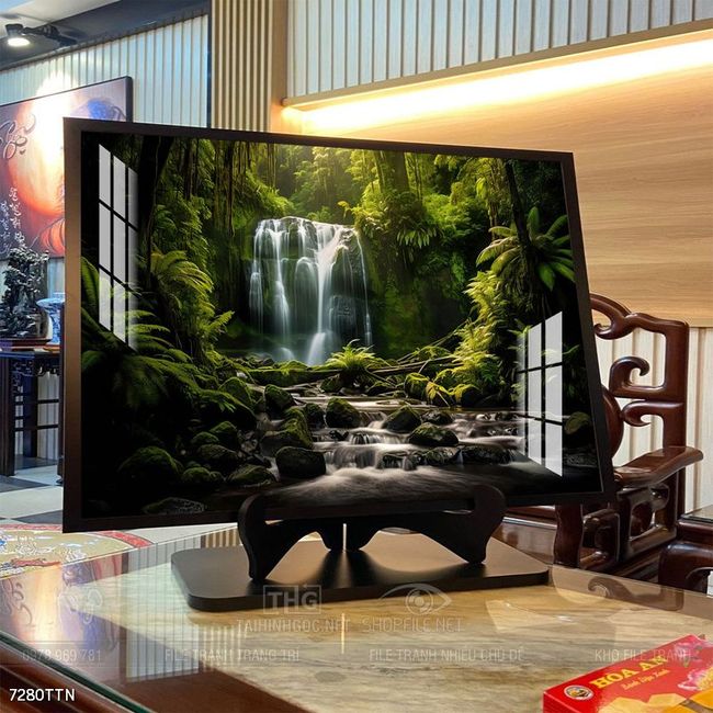 Tranh phong thủy sơn thủy hữu tình