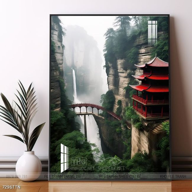 Tranh phong thủy treo trang trí phòng khách