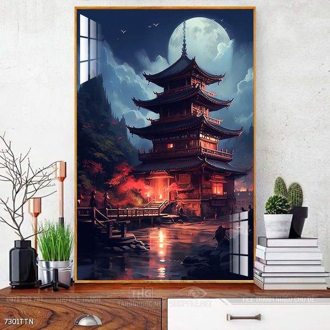 Tranh phong thủy nghệ thuật decor