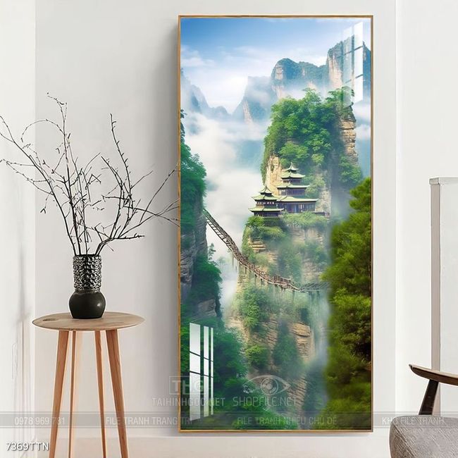 Tranh phong thủy nghệ thuật decor