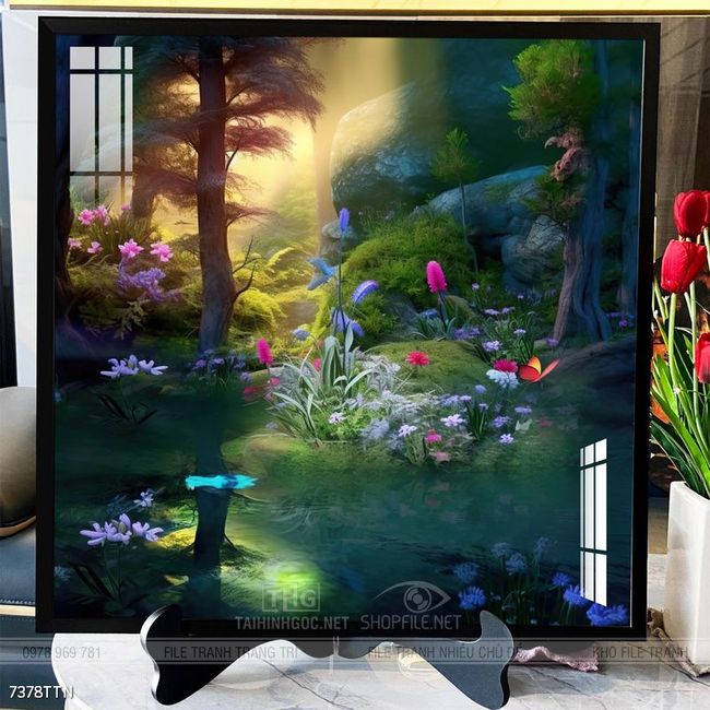 Tranh phong thủy nghệ thuật decor