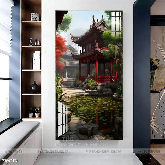 Tranh phong thủy nghệ thuật đẹp nhất