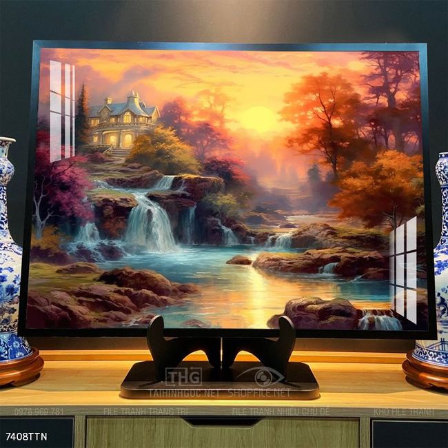 Tranh phong thủy nghệ thuật decor