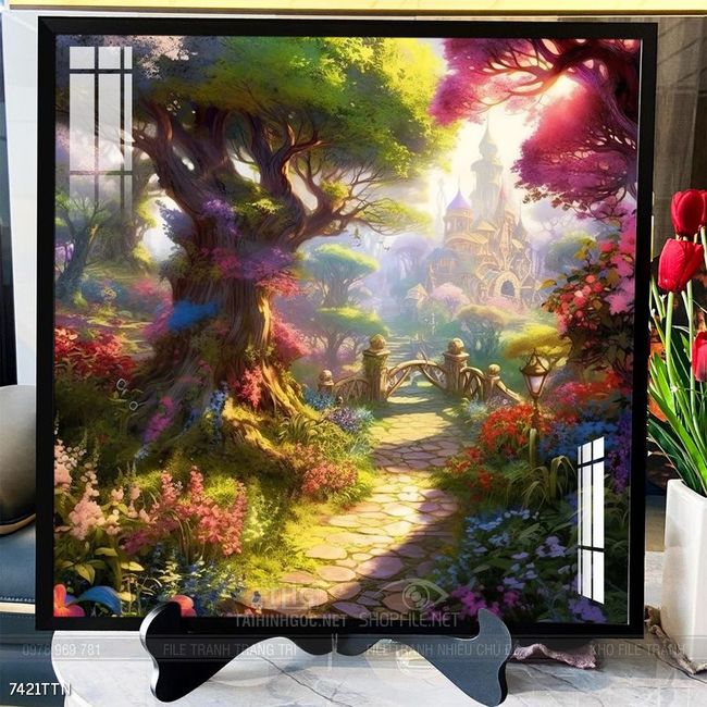 Tranh phong thủy nghệ thuật decor